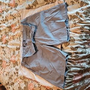 Grizzly Grip Tape Men's Shorts Light Green/Blue/Grey Size 34